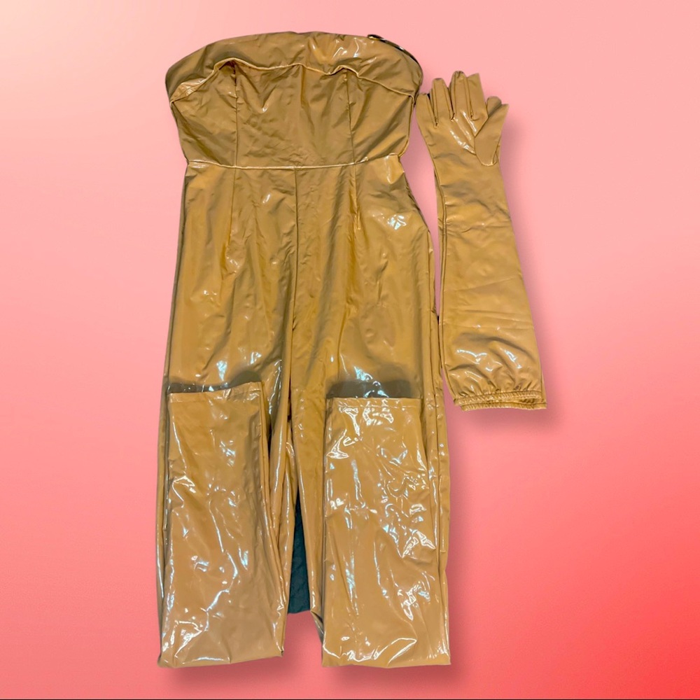 Latex jumpsuit